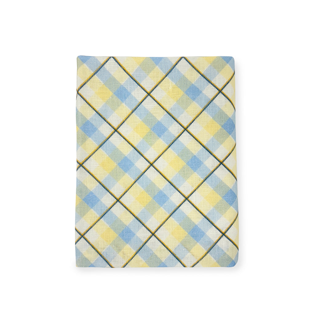 Butter Tartan Tea Towel