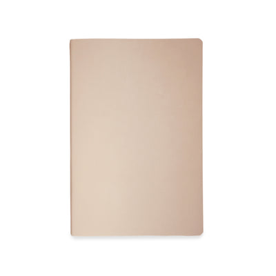 Vegan Leather Notebook - Biscotti