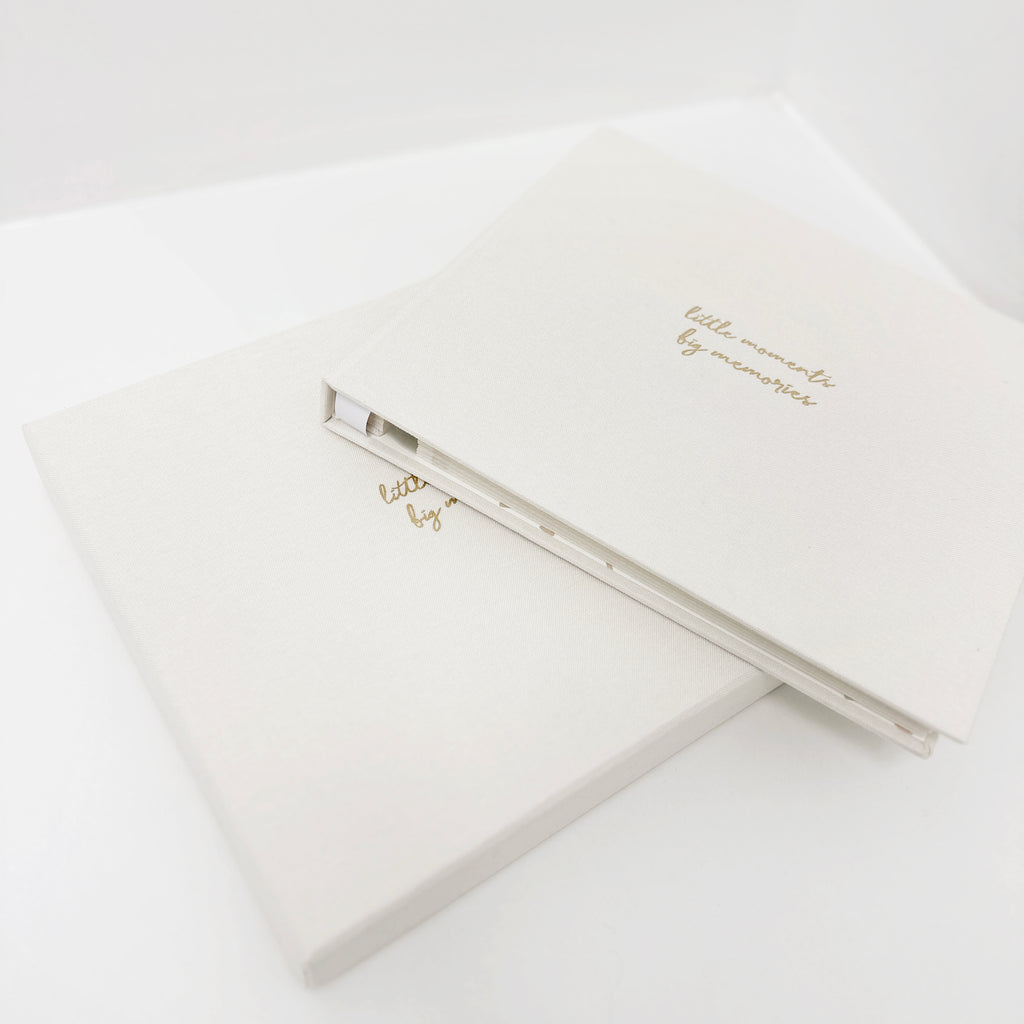 Ivory Linen Photo Album