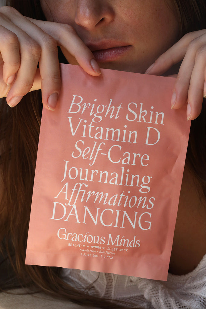 Paper Plane - Gracious Minds - Brighten & Hydrate Sheet Mask