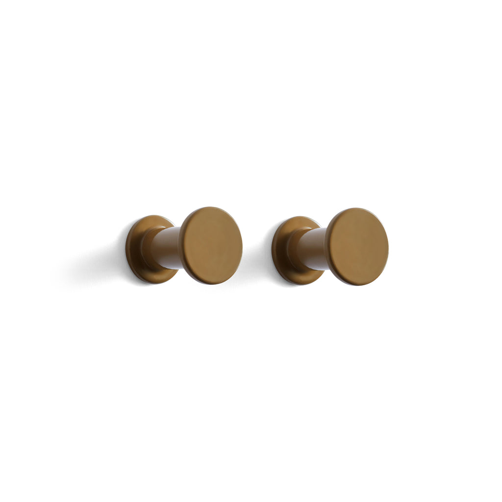 Bolt Hook Set - Light Brown