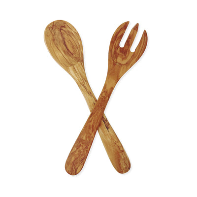 Olive Wood Salad Servers