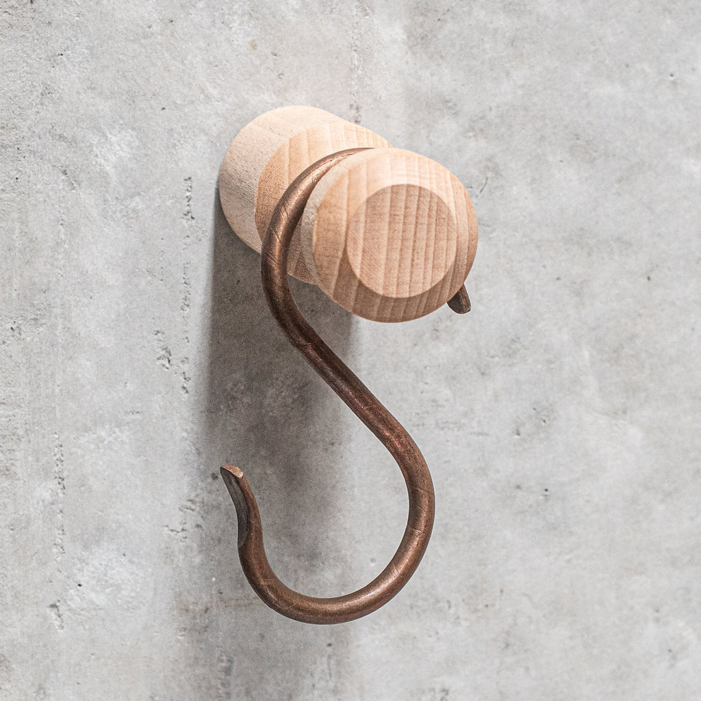 Beechwood Wall Hooks