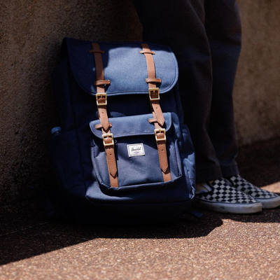 Mid Little America Backpack - Navy