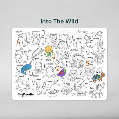 Silicone Drawing Mat - Into the Wild