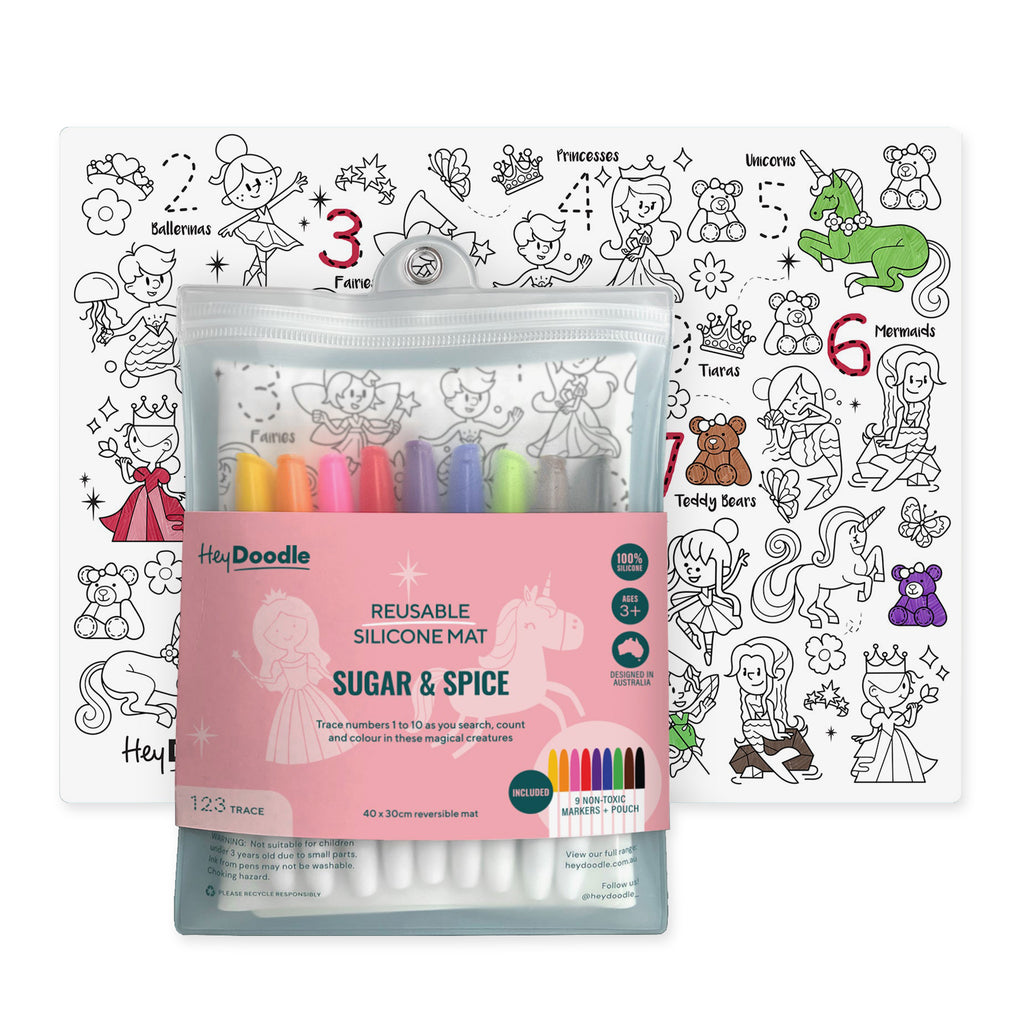 Silicone Drawing Mat - Sugar & Spice