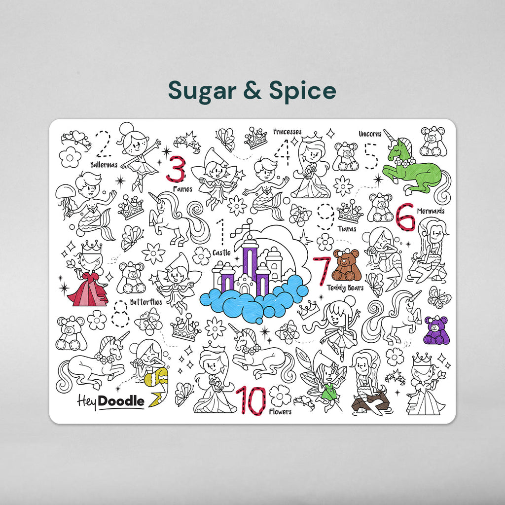 Silicone Drawing Mat - Sugar & Spice