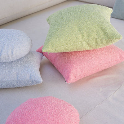 Boucle Cushion - Bubblegum