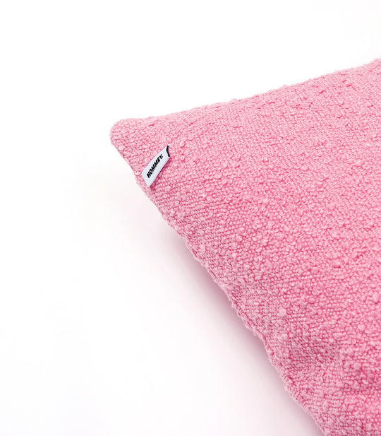 Boucle Cushion - Bubblegum