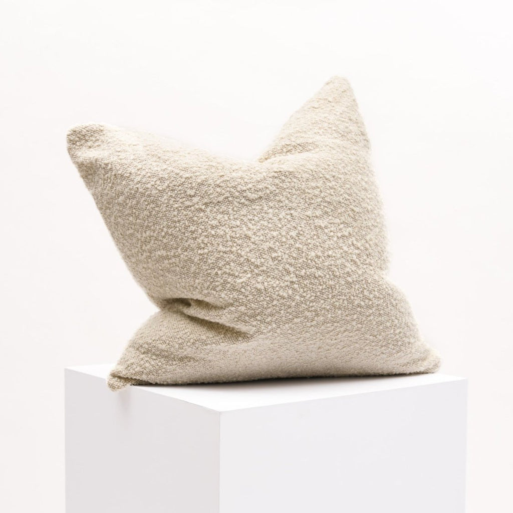 Boucle Cushion - Natural