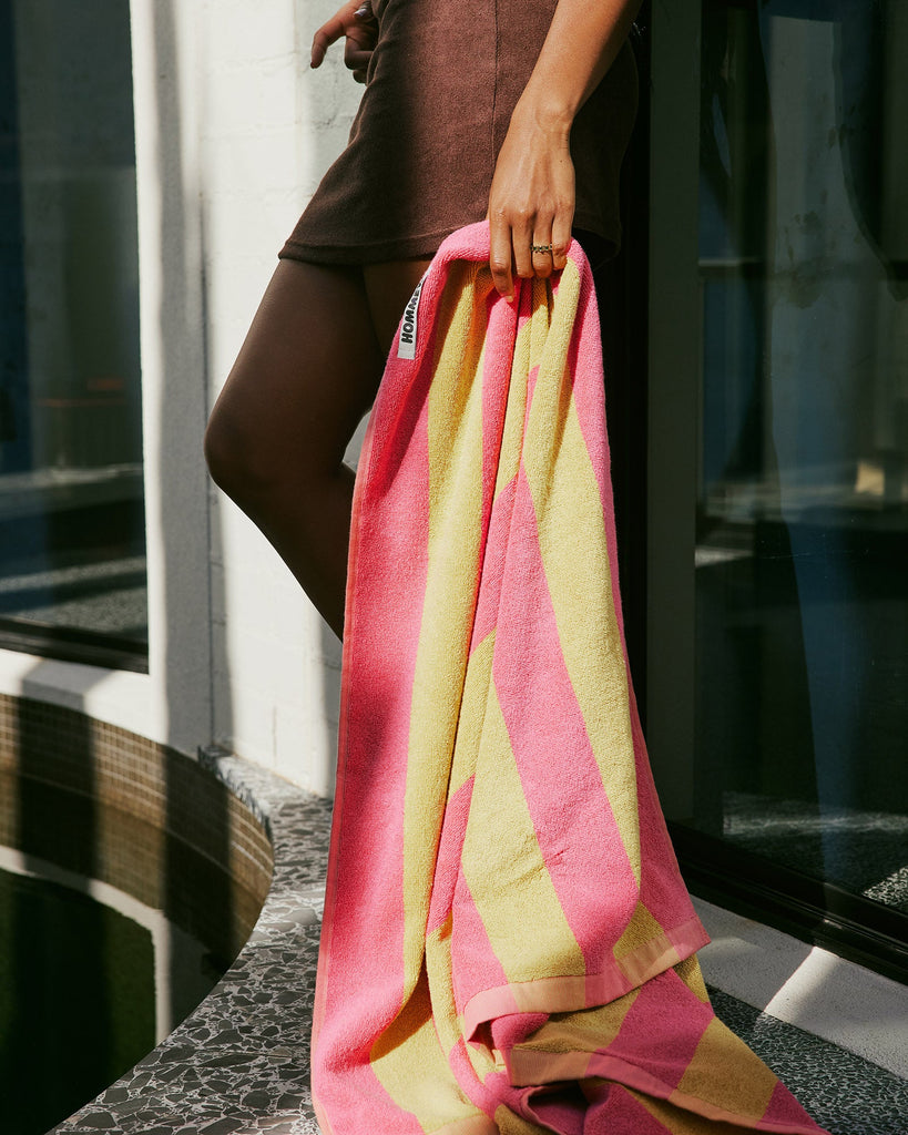 Candy Stripes BeachTowel