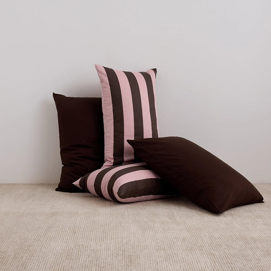 Pillowcase Pair - Rocky Road Stripes