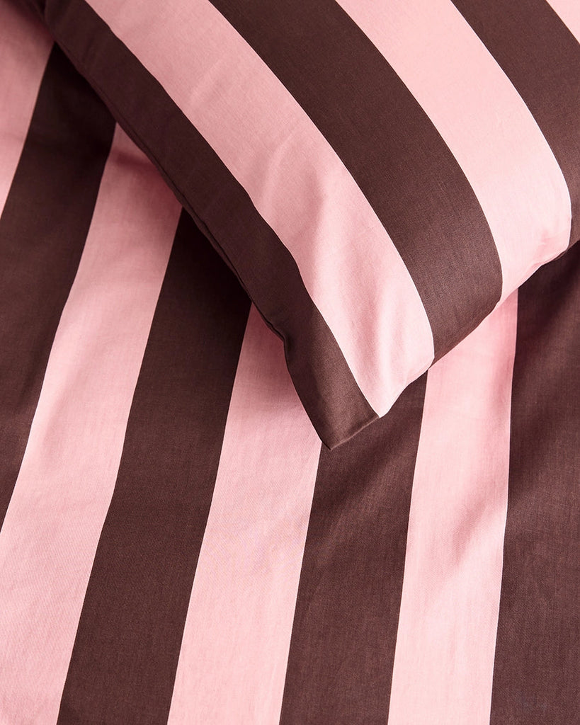 Pillowcase Pair - Rocky Road Stripes