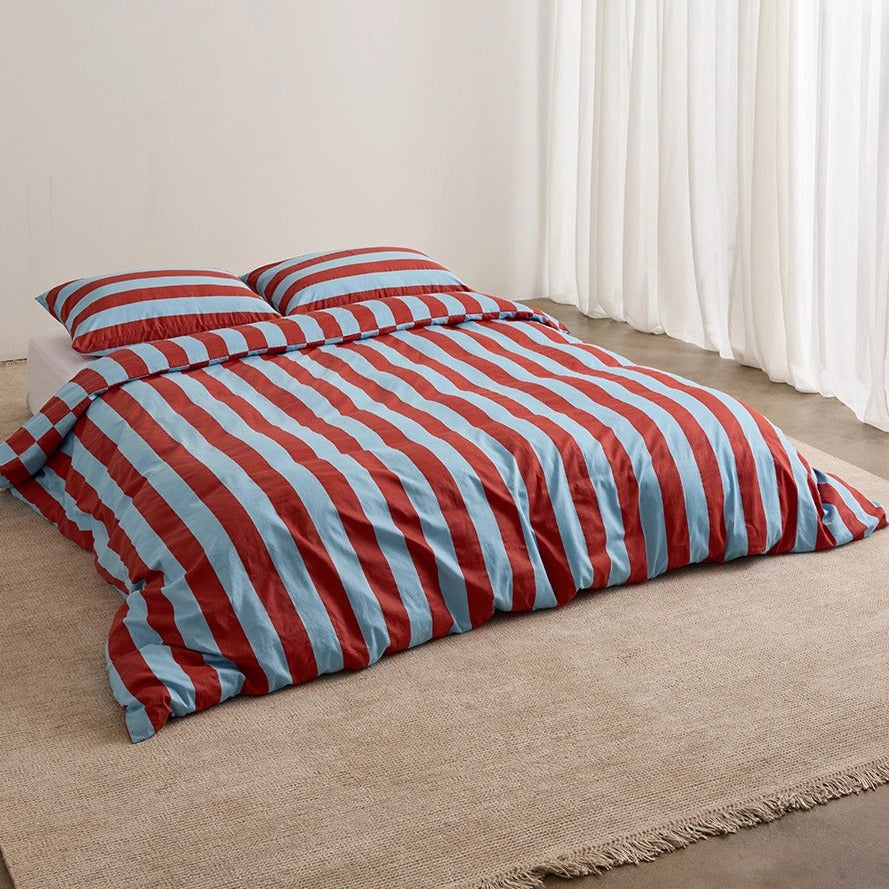 Quilt Cover - Picnic Stripes