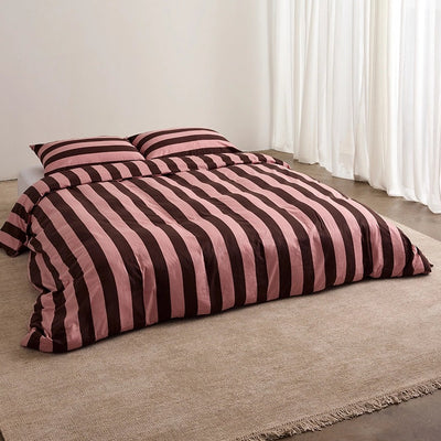 Quilt Cover - Rocky Road Stripes