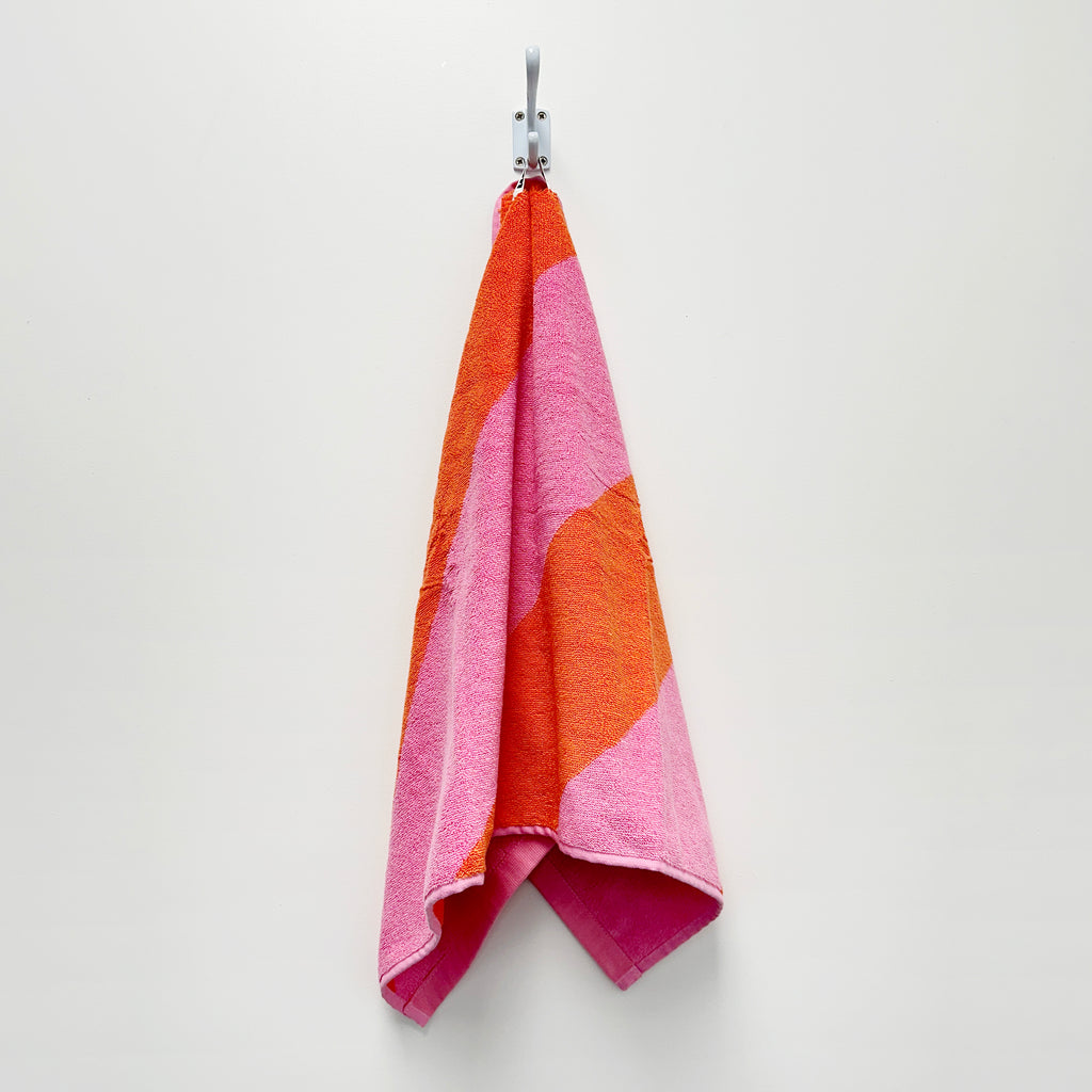 Sherbet Stripes Hand Towel