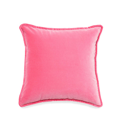 Velvet Cushion - Bubblegum