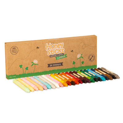 Beeswax Crayons - Jumbos