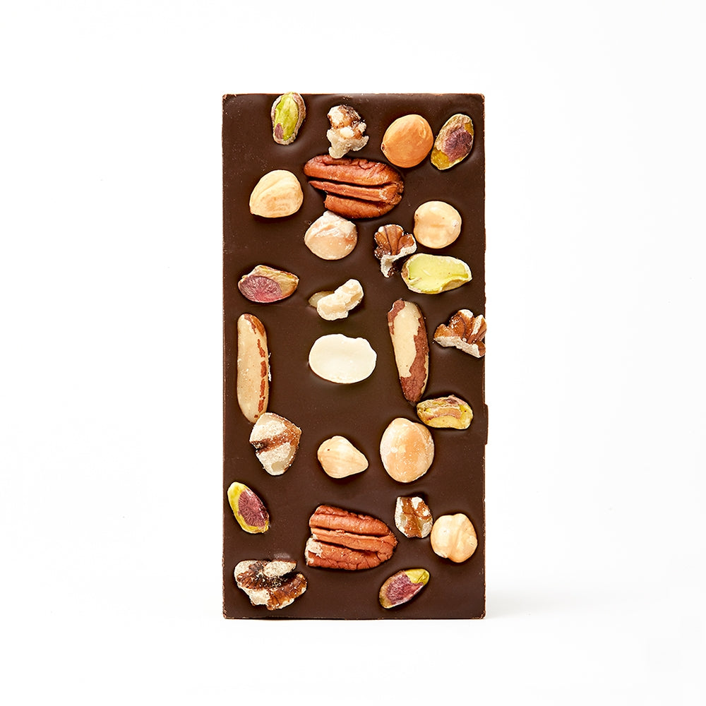 Mixed Nut Dark Chocolate Bar