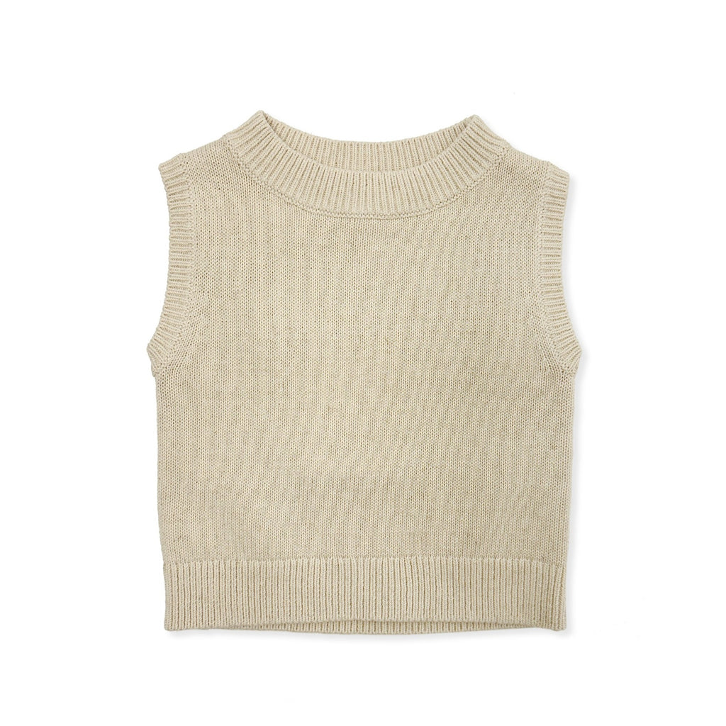 Knit Vest - Natural