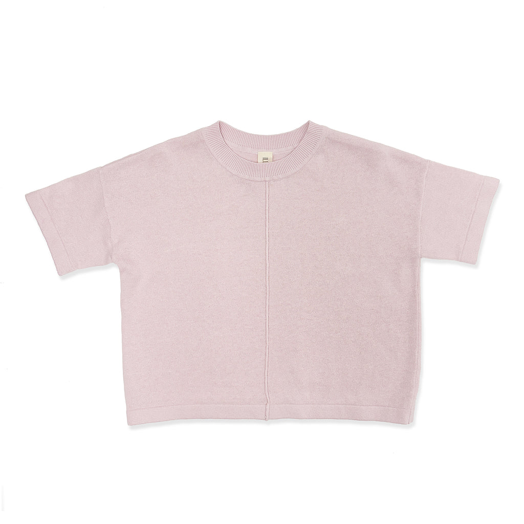 Lightweight Knit Tee - Sweet Pea