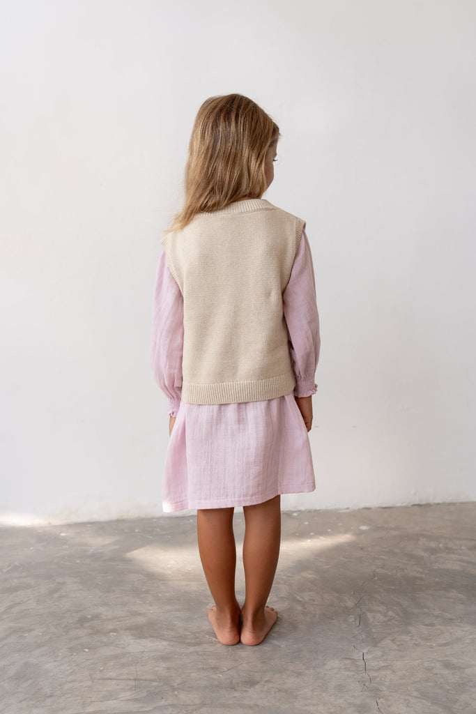 Knit Vest - Natural