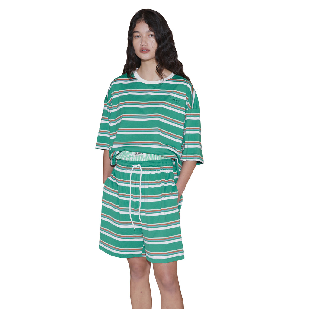 Ivy Green Stripe Tee