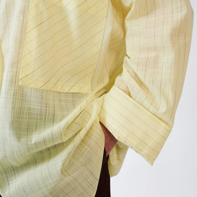 Oversized Viv Shirt - Lemon