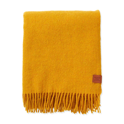 NZ Wool Throw - True Straw