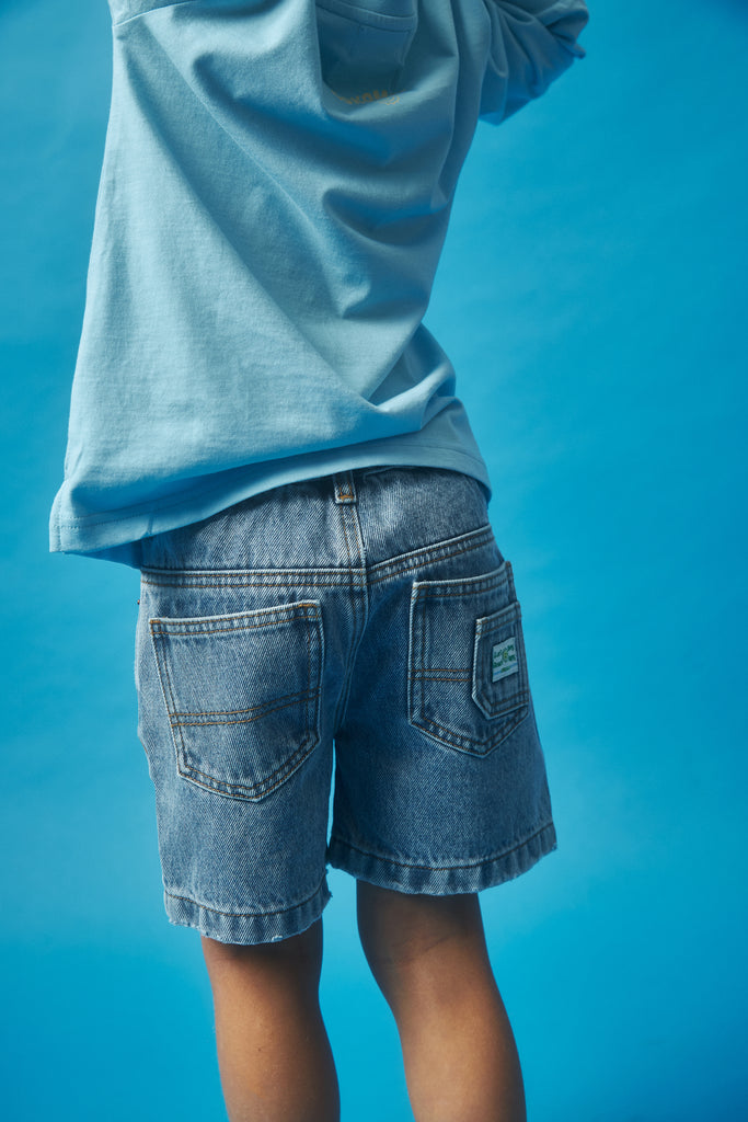 Blue Jean Baby Shorts