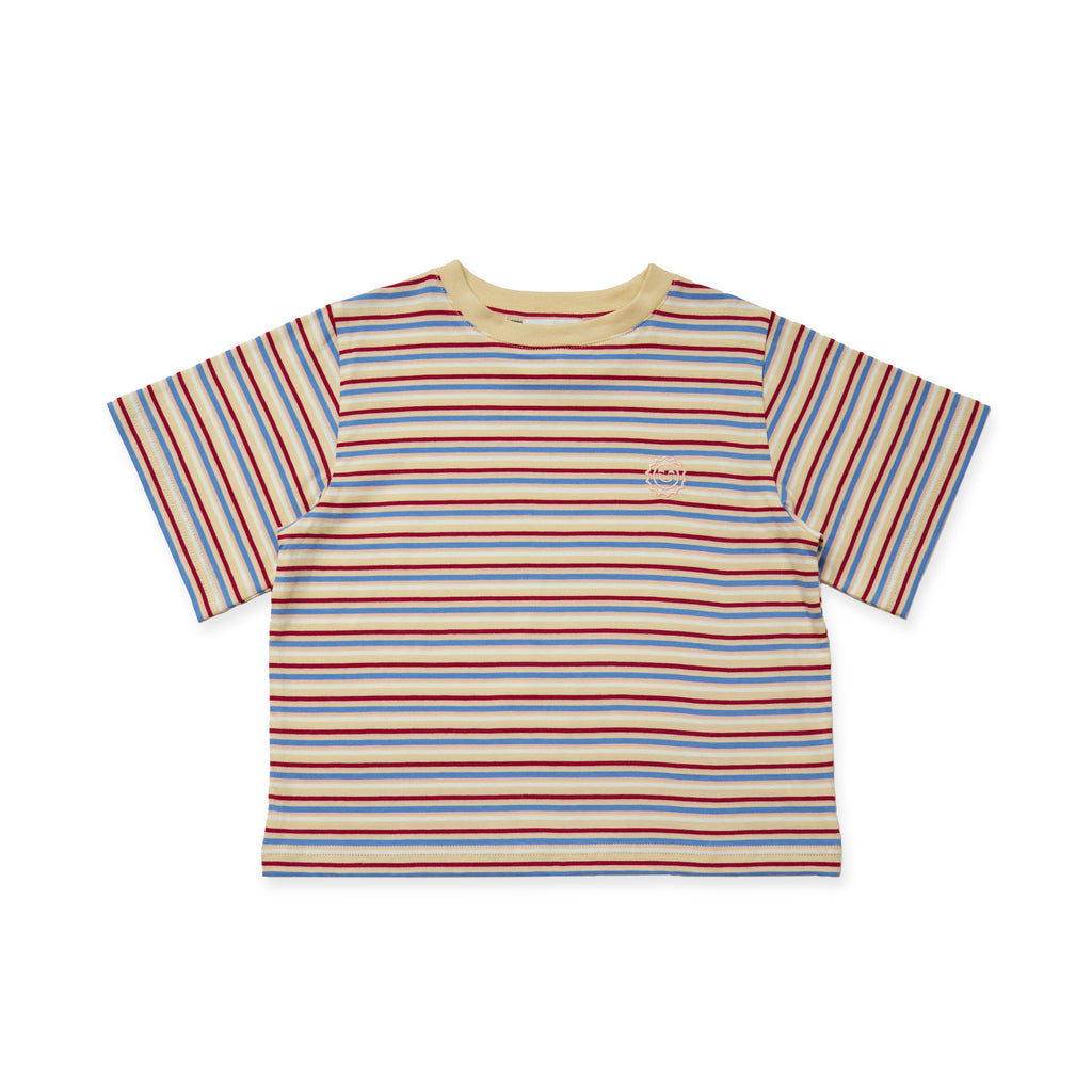 Holiday Stripe Sloppy Tee