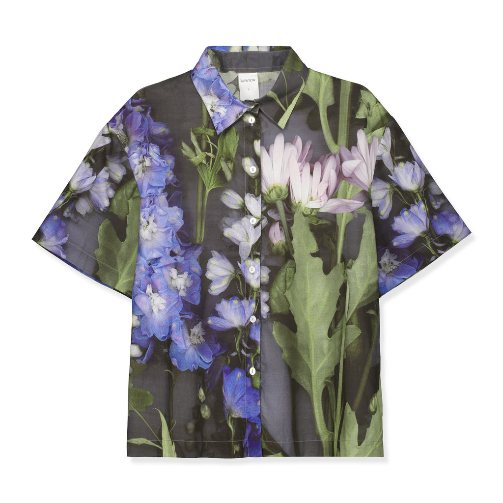 Bloom Shirt - Delphinium