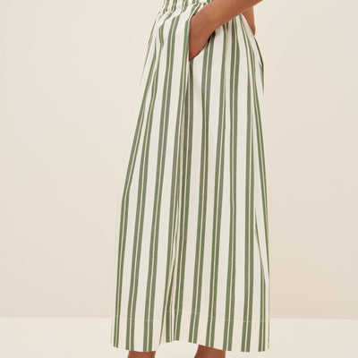 Athena Pants - Forest Stripe