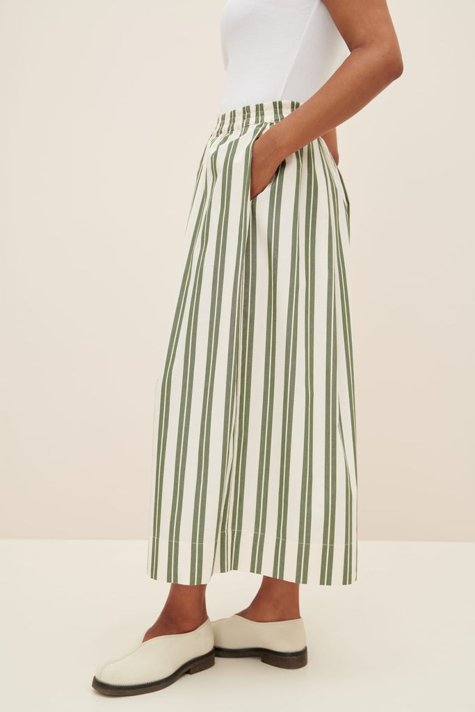 Athena Pants - Forest Stripe