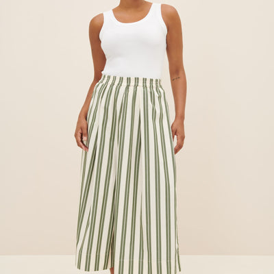 Athena Pants - Forest Stripe