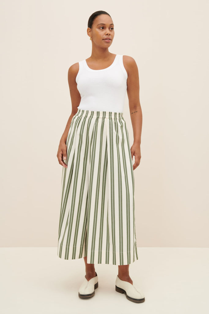 Athena Pants - Forest Stripe