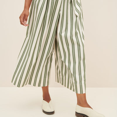 Athena Pants - Forest Stripe