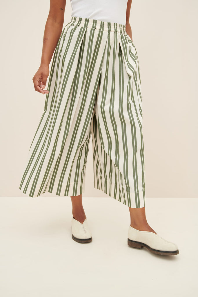 Athena Pants - Forest Stripe