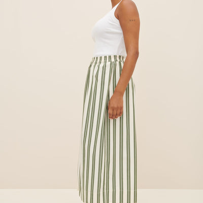 Athena Pants - Forest Stripe