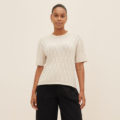 Etch Tee - Light Marle