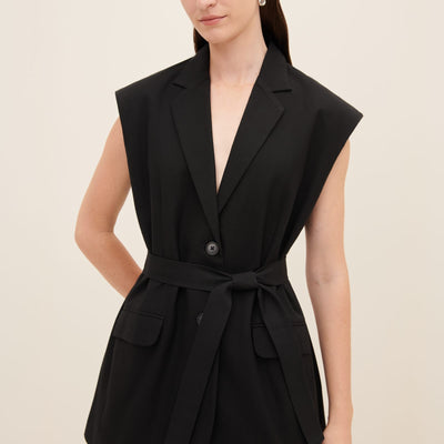 Lena Sleeveless Blazer