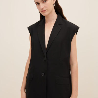 Lena Sleeveless Blazer