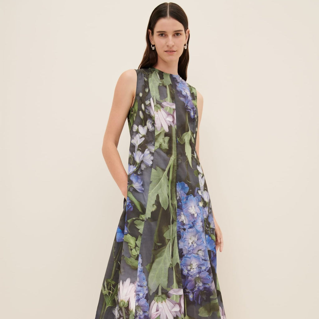 Mosaic Dress - Delphinium