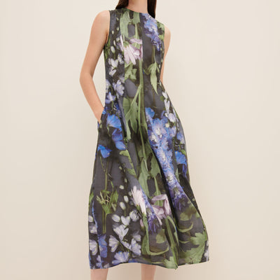 Mosaic Dress - Delphinium