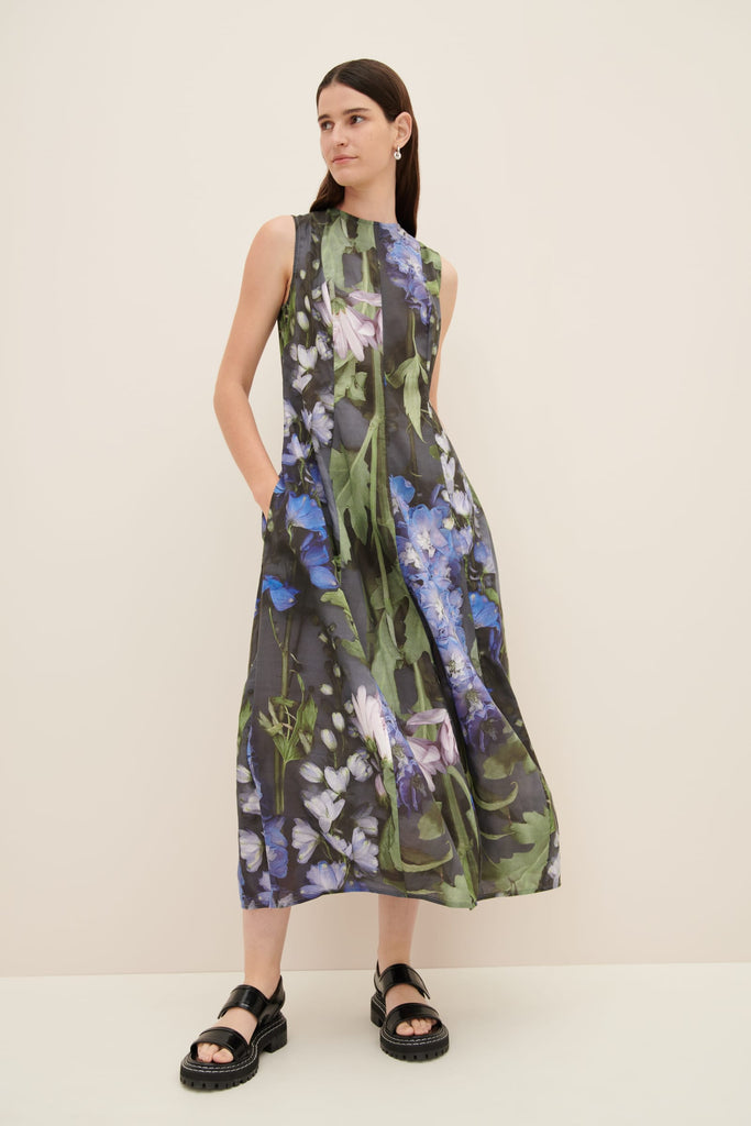 Mosaic Dress - Delphinium