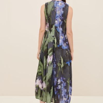 Mosaic Dress - Delphinium