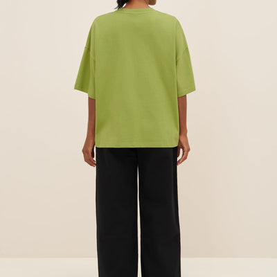 Oversized Boxy Tee - Leaf