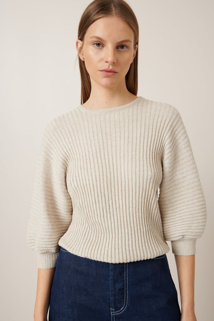 Quinn Top - Oat