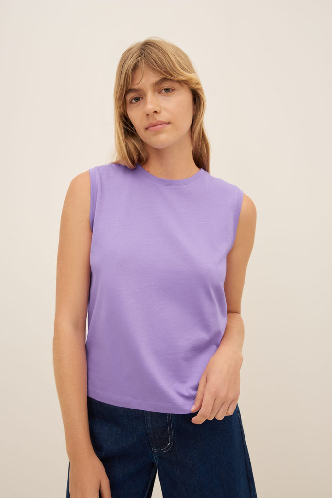 Singlet Top - Violet