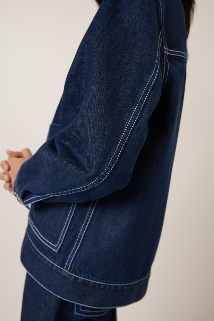 Worker Jacket - Indigo Denim 